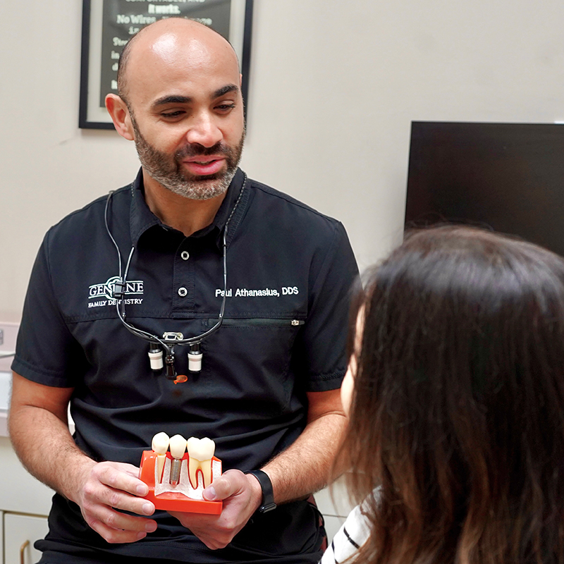 Genuine Family Dentistry | All On Four, Exam And Cleaning and Dental Implants